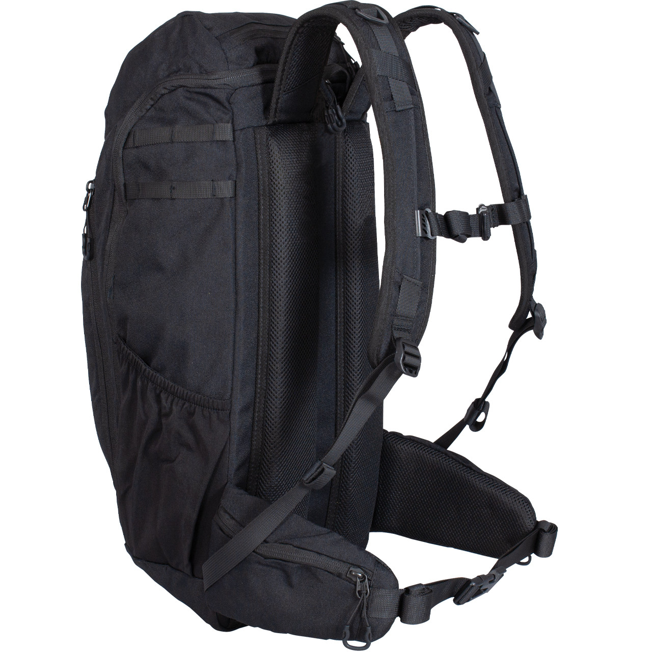 Fhior 30L Tactical Backpack - Black Back Left