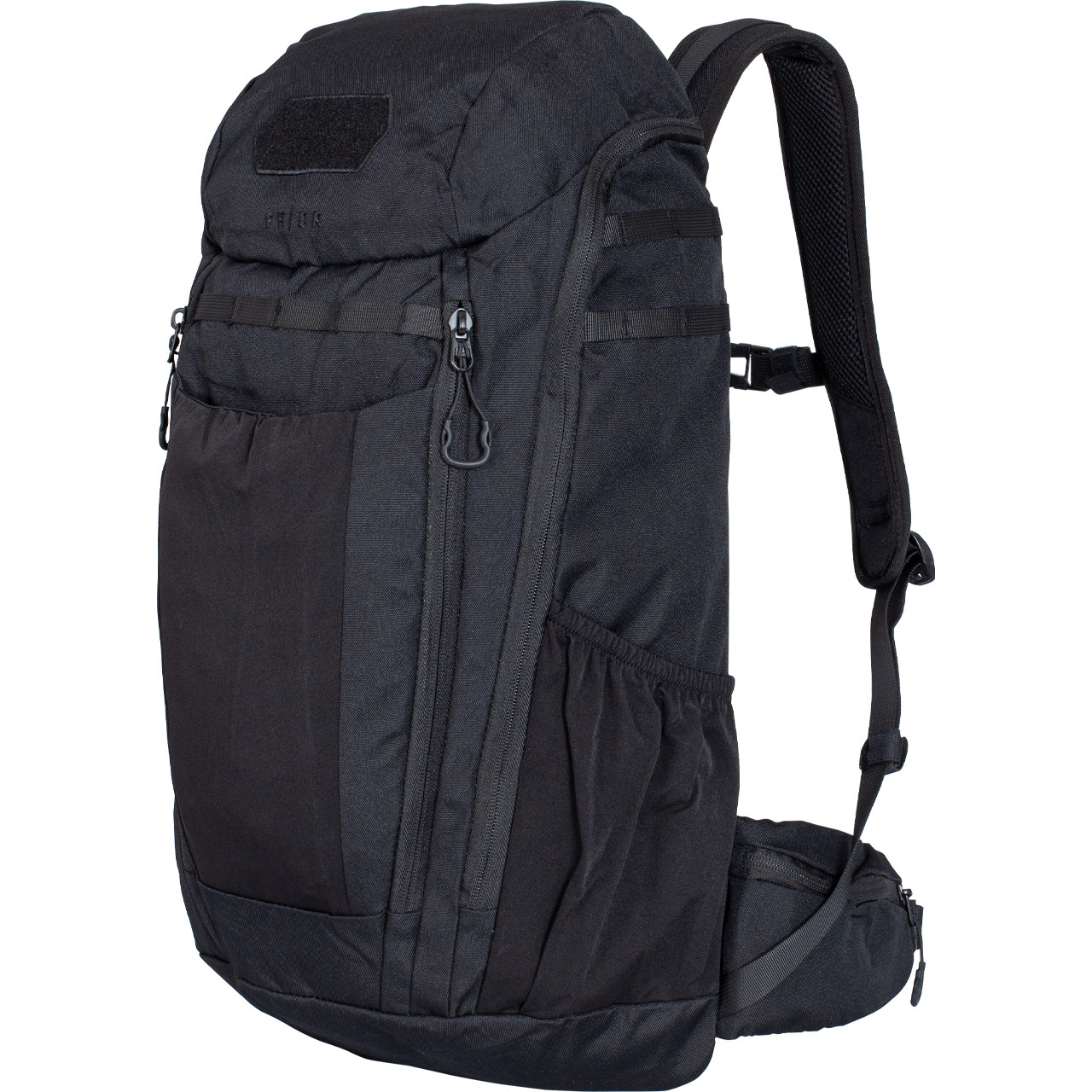 Fhior 30L Tactical Backpack - Black - Front Left