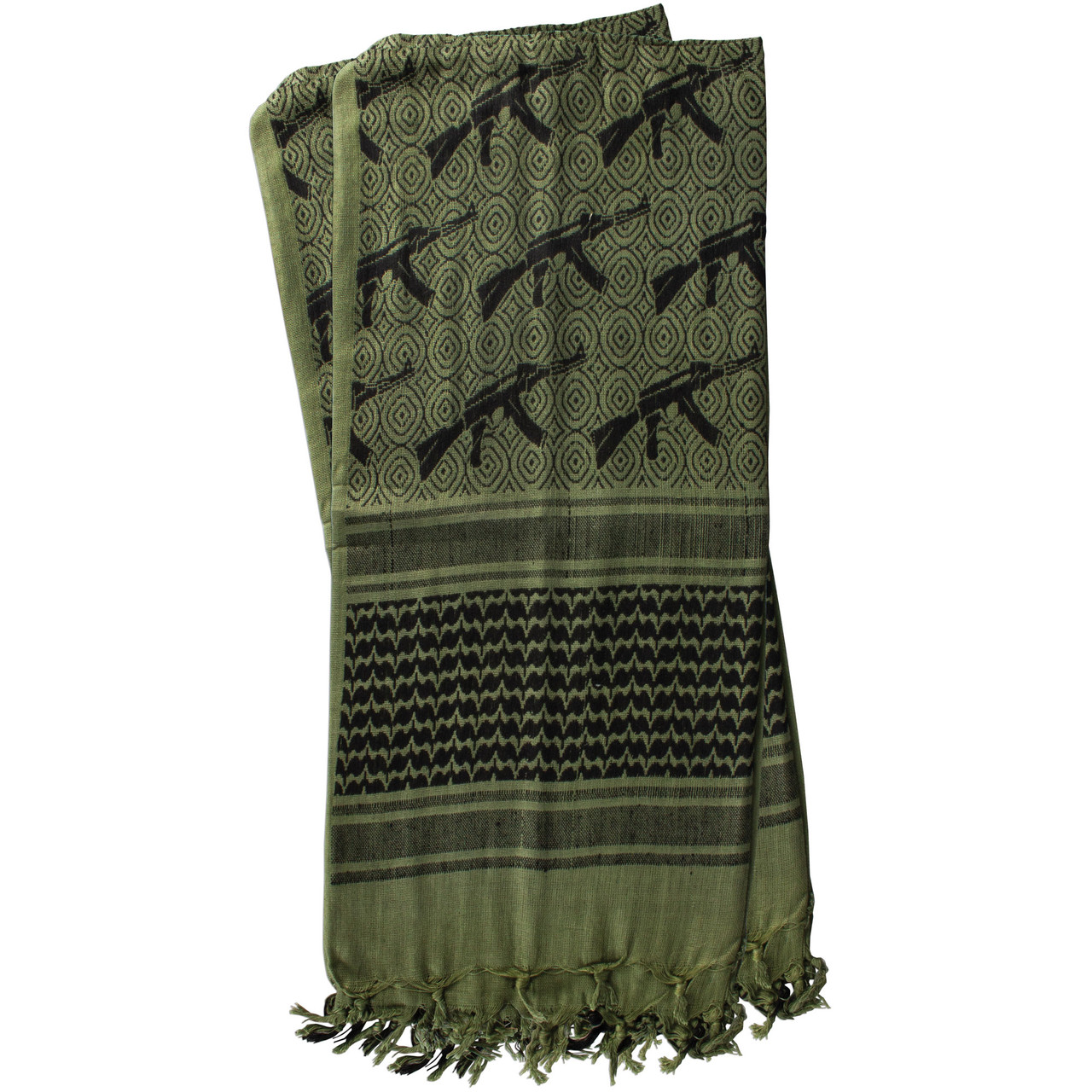 70-15 Tactical Shemagh - M16 Olive Drab/Black