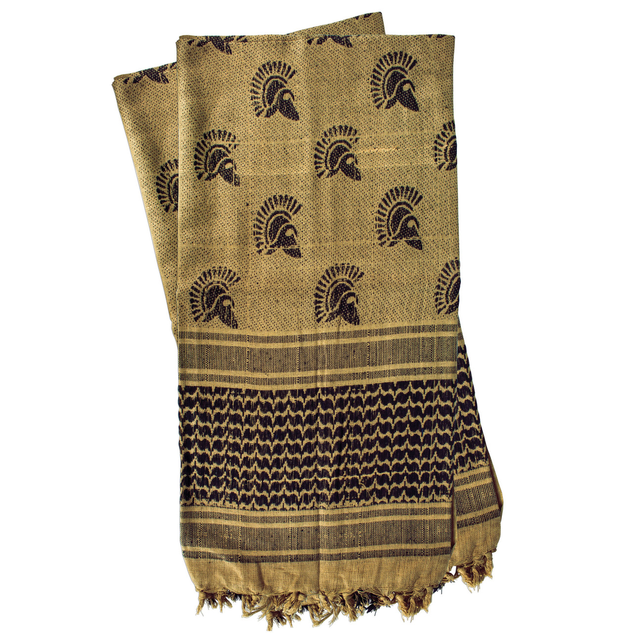 70-38 Tactical Shemagh - Spartan Helmet - Coyote/Black