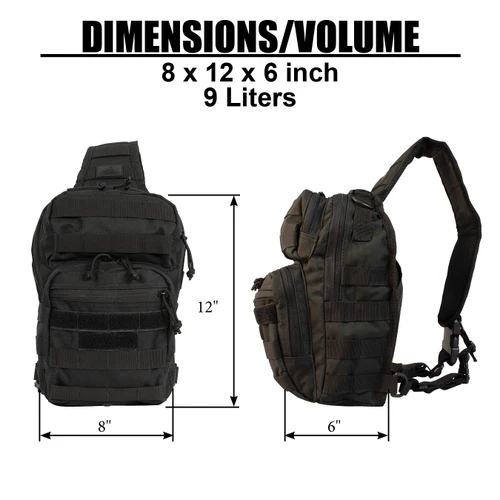 Rover Sling Pack Dimensions