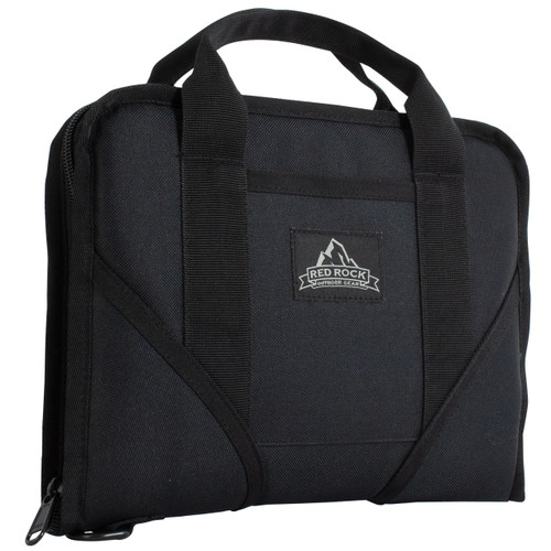 Single Pistol Case  - Front - Black
