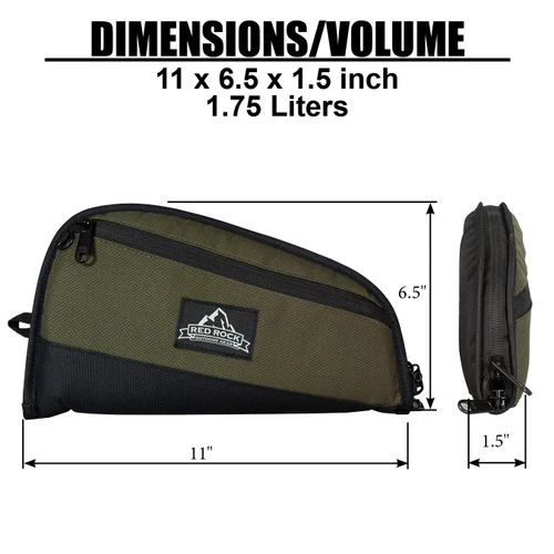11" pistol Rug Dimensions