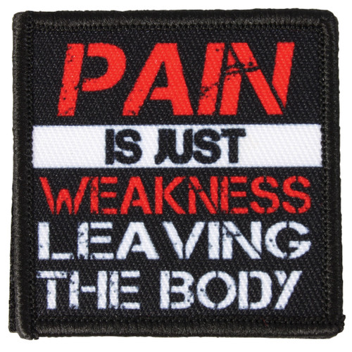 Morale Patch - Pain is Just Weakness