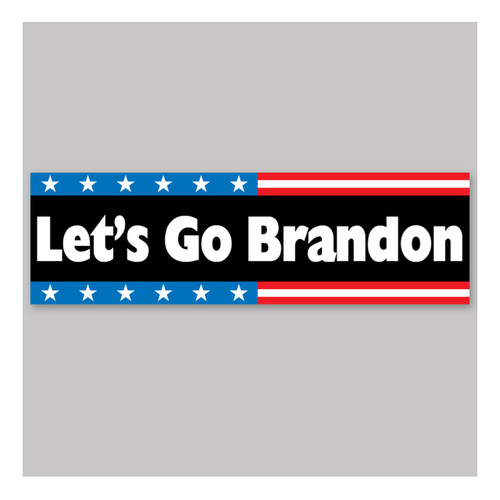 Let's Go Brandon Sticker 7.6 x 7.6 cm, Let's Bahrain