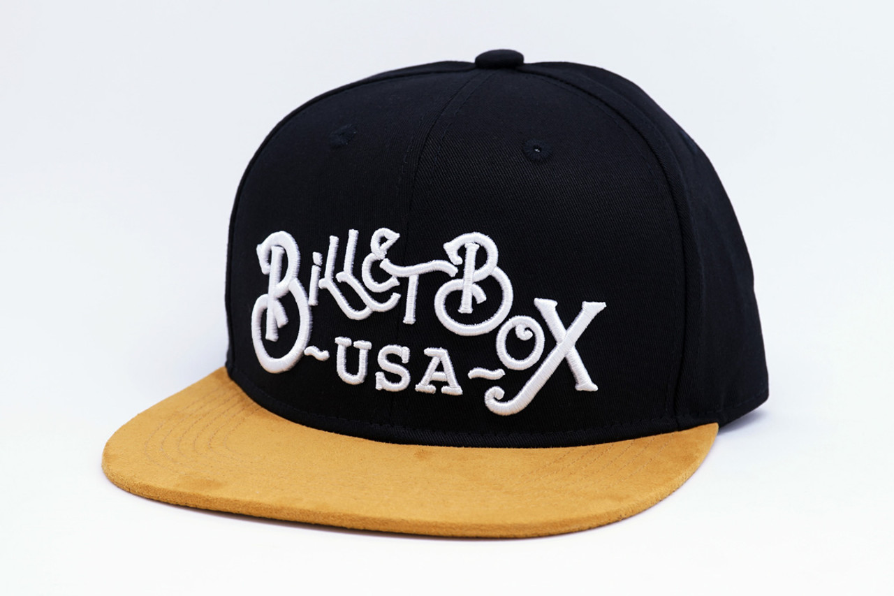 Black B.o.S. Snap Back Hat