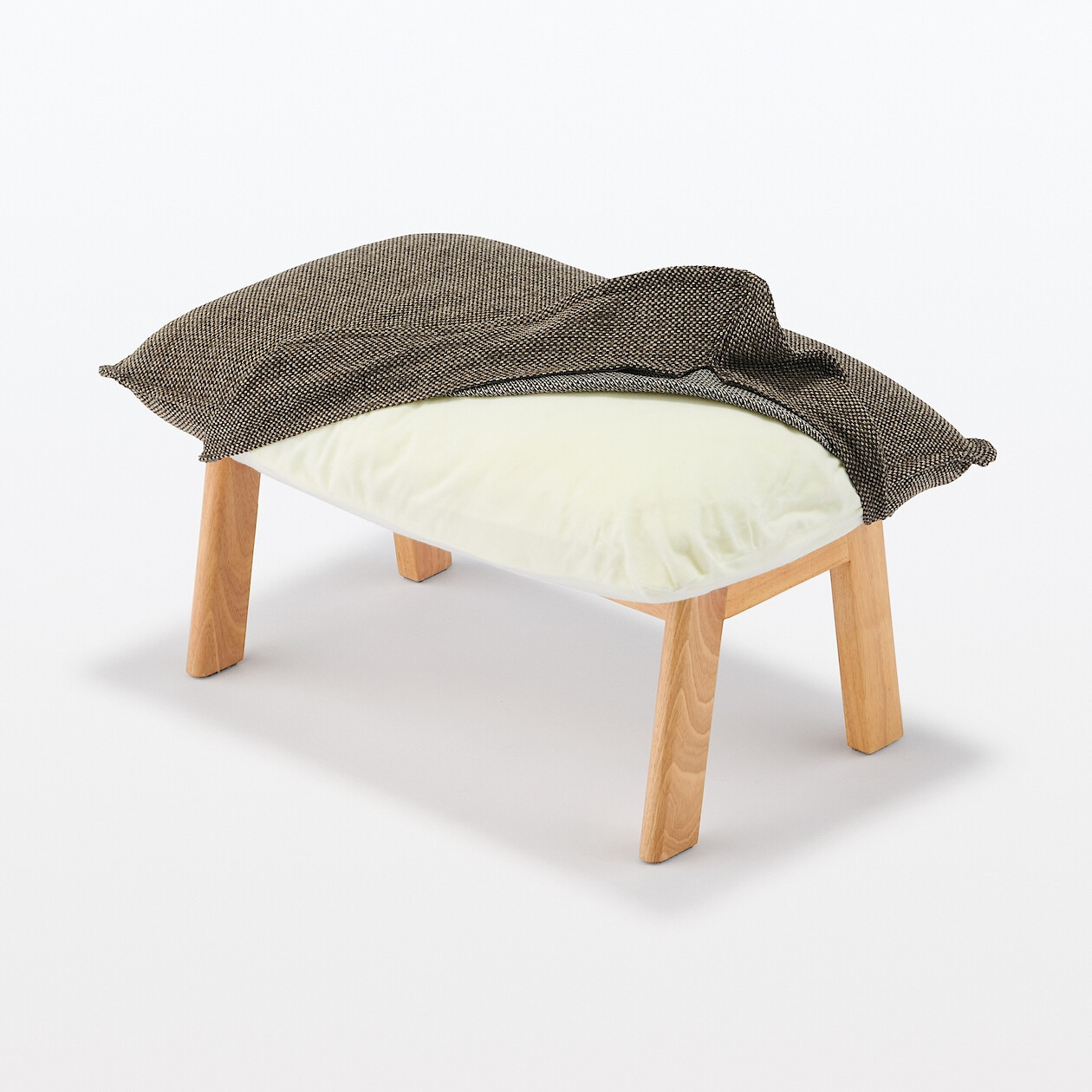 Fußhocker – Braun
