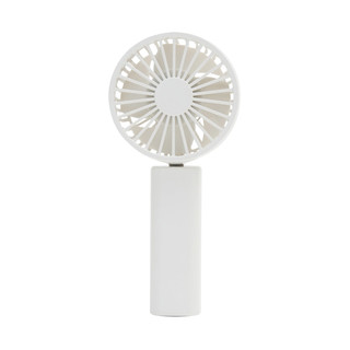 Wiederaufladbarer Handventilator -  Weiß