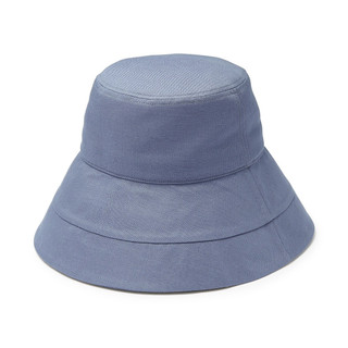 Lyocell‐Leinen‐Hut mit breiter Krempe.