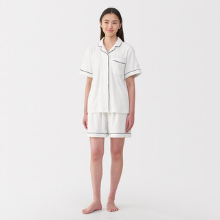 Damen Kurzärmliges Loungewear‐Set aus Baumwollmisch‐Frottee