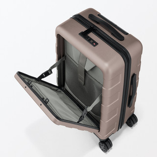 Hartschalen‐Koffer mit 4 Rollen und Fronttasche, 32 Liter, Klein