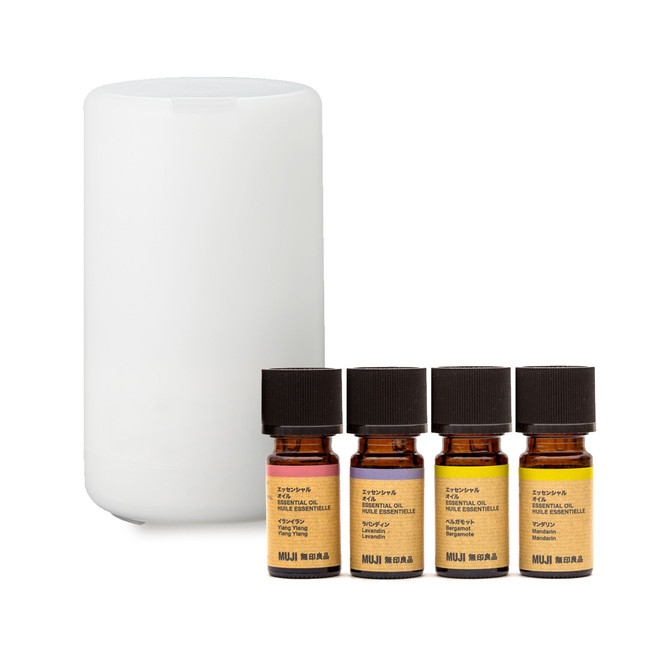 Elektrischer Aromadiffusor und Relax-Ätherisches-Öl-Set