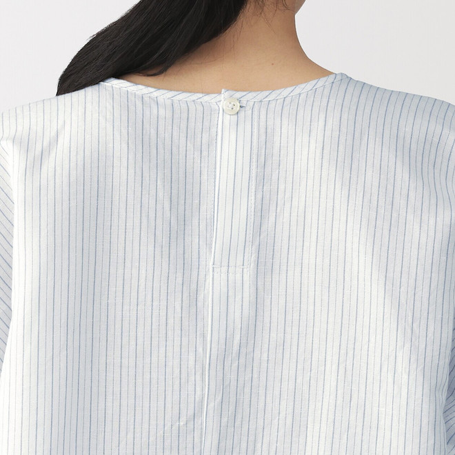 Gebrochen Weiß Gestreift