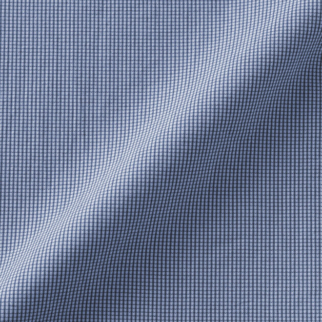 Blau Kariert