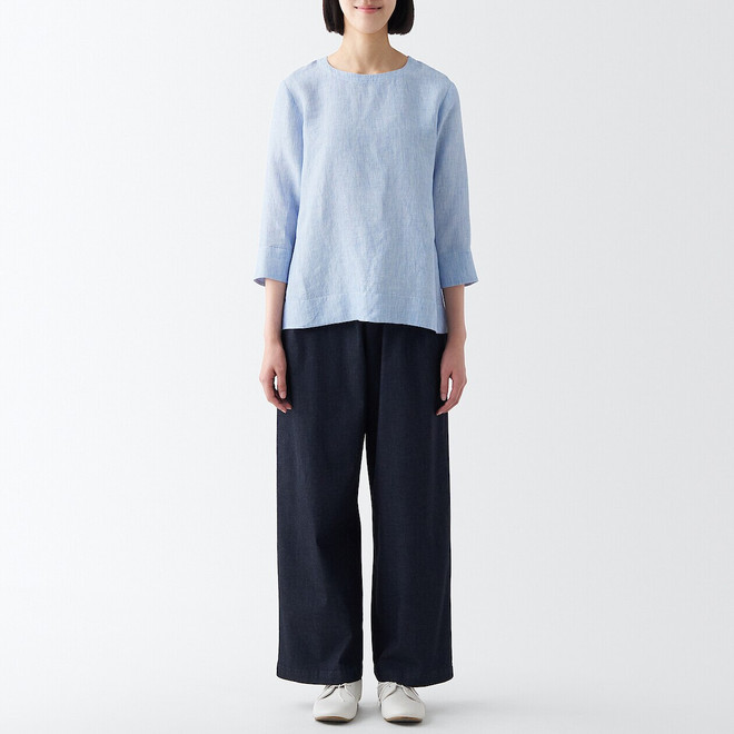 Blau Gestreift