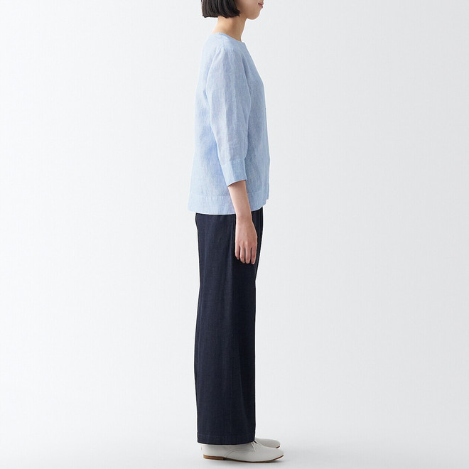 Blau Gestreift