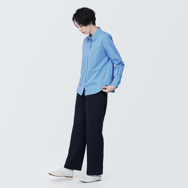 Blau Gestreift