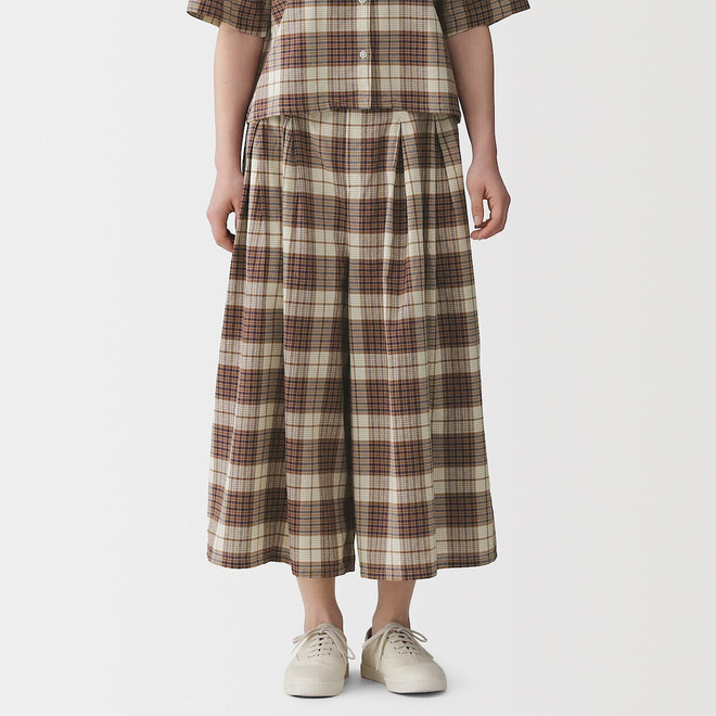 Beige Kariert