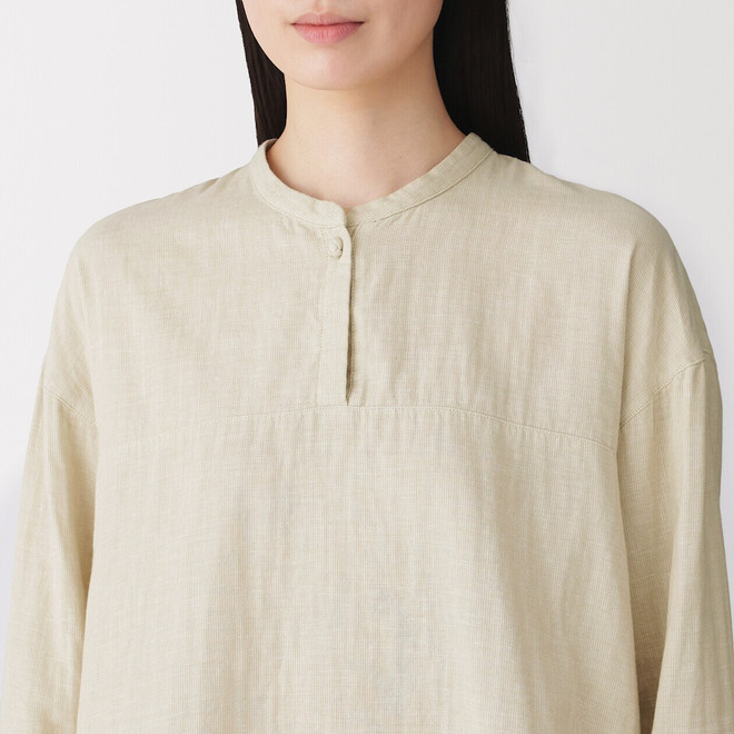 Beige Gestreift