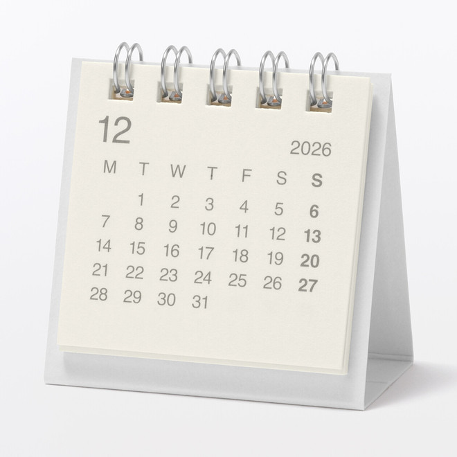 2027 Mini-Tischkalender