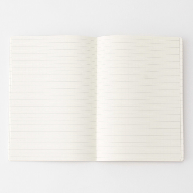 Hochwertiges, flaches Notizbuch aus Papier, A5