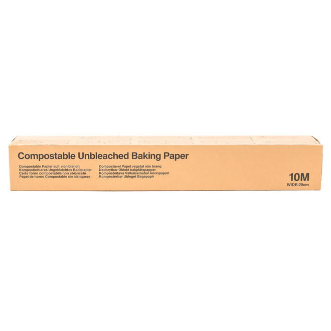 Kompostierbares Ungebleichtes Backpapier, 10m