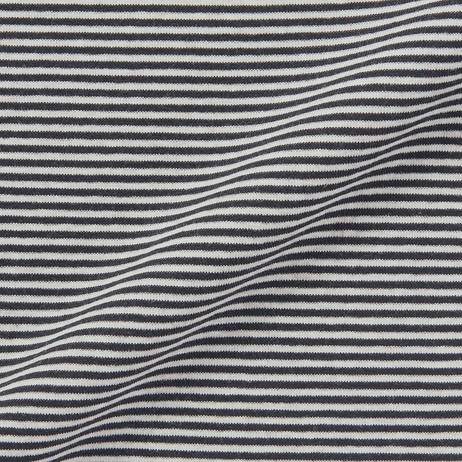 T‐Shirt aus Stretch‐Rippstrick mit Rollkragen 18118