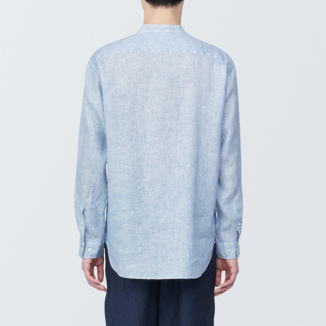 Himmelblau Gestreift