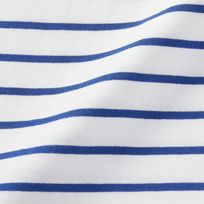 Blau Gestreift
