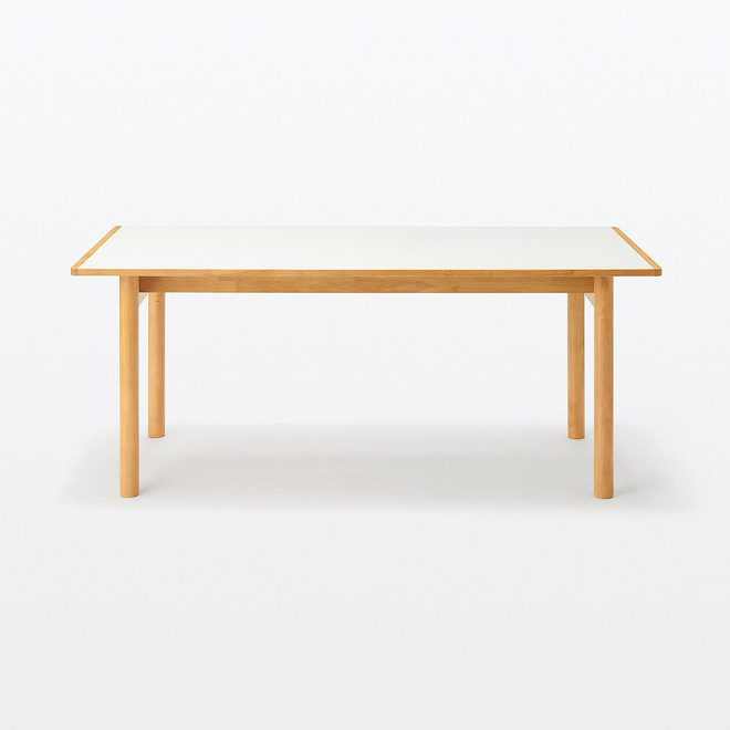 Rubberwood‐Tisch, rechteckig, groß
