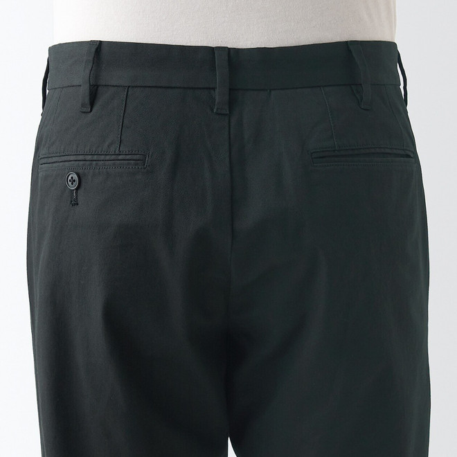 Chinohose mit Stretch, Slim Fit Schwarz
