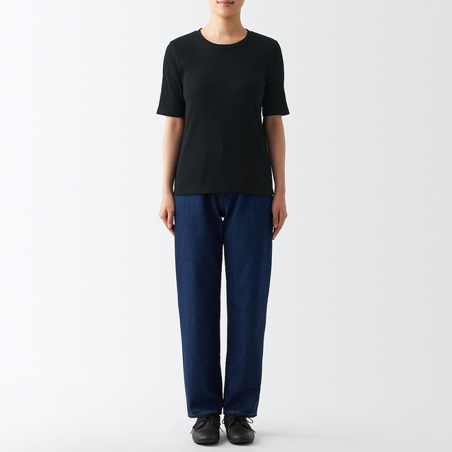 Stretch‐T‐Shirt mit kurzen Ärmeln