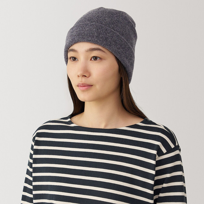 Unisex Less‐Itchy  Jersey‐Mütze aus Wollmischung