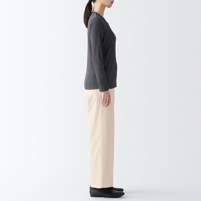 Chinohose mit 4‐Wege‐Stretch, Wide Fit