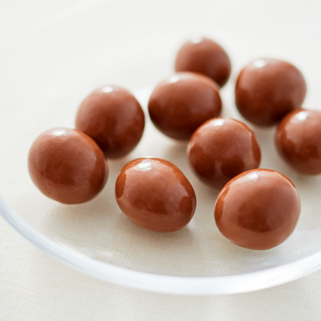 Himbeeren in Milchschokolade, 80g