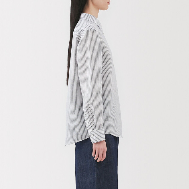 Gebrochen Weiß Gestreift