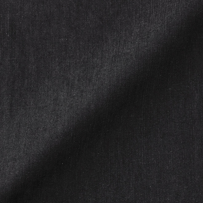 Herrenhose aus gewaschenem Denim, Comfort Fit, Schwarz