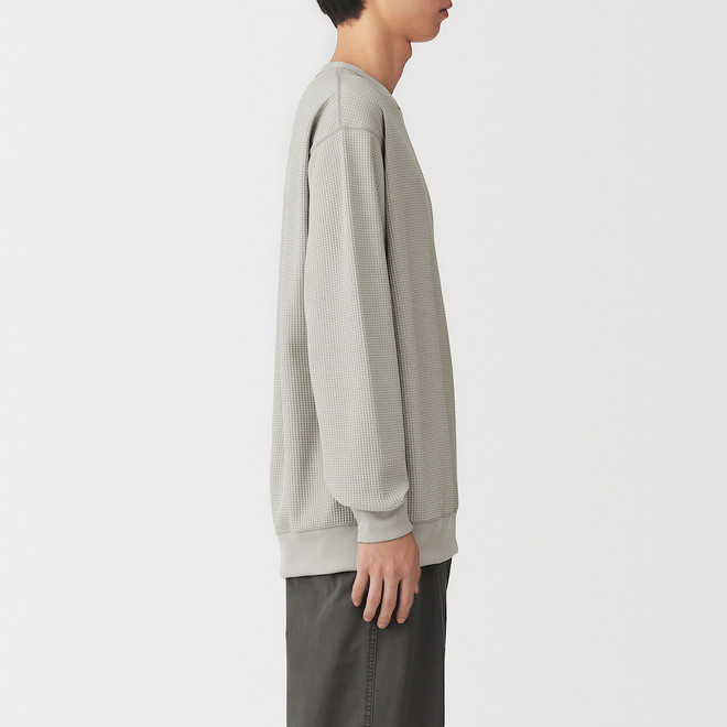 Herren Quick Dry Longsleeve mit Waffelstruktur