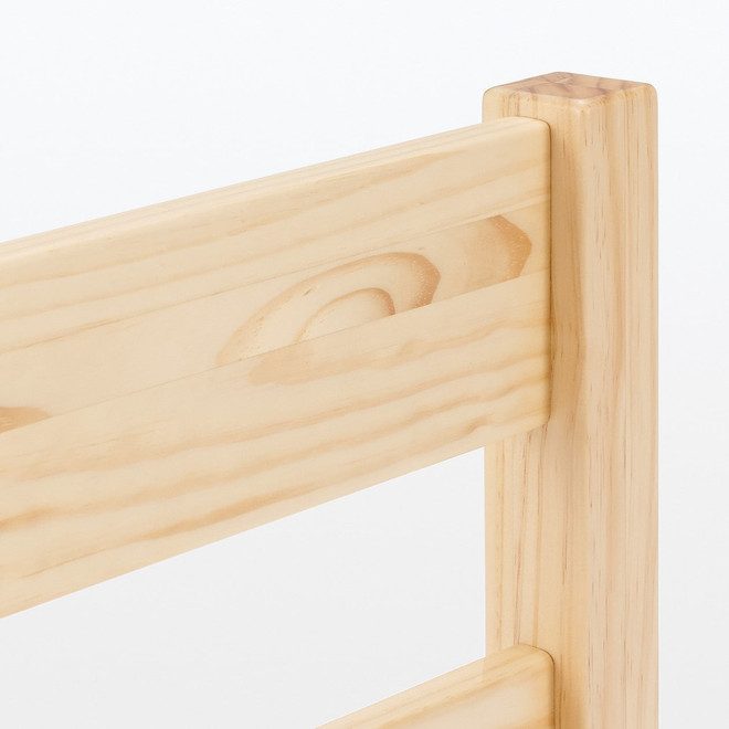 Super King bed aus Kiefernholz
