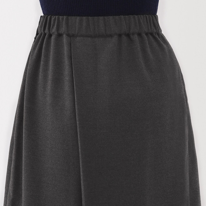 Unisex Hakama‐Hose aus gebürstetem Wollgemisch