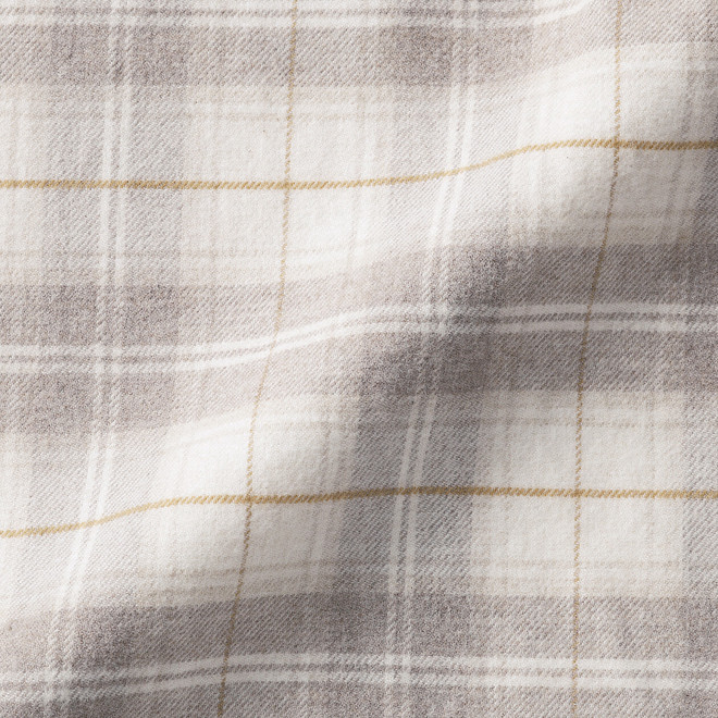 Gebrochen Weiß Kariert