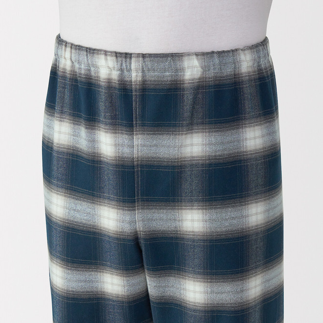 Dunkelmarine Kariert