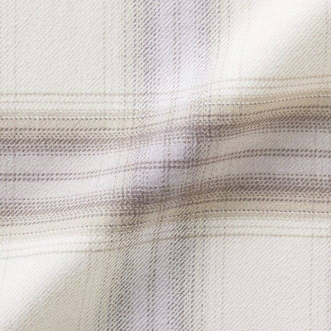 Damen Flanell‐Pyjama ohne Seitennähte