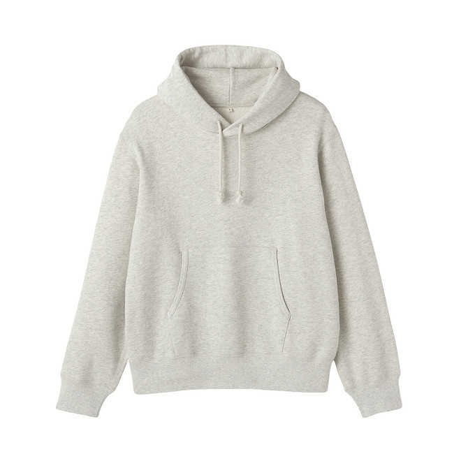 Herren‐Sweatshirt mit Kapuze traditionell gestrickt aus Baumwolle