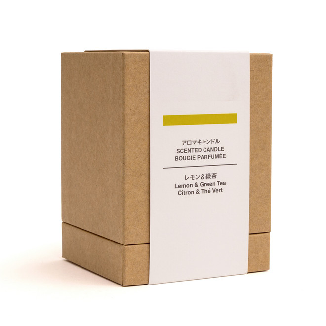Duftkerze, Zitrone & Grüner Tee