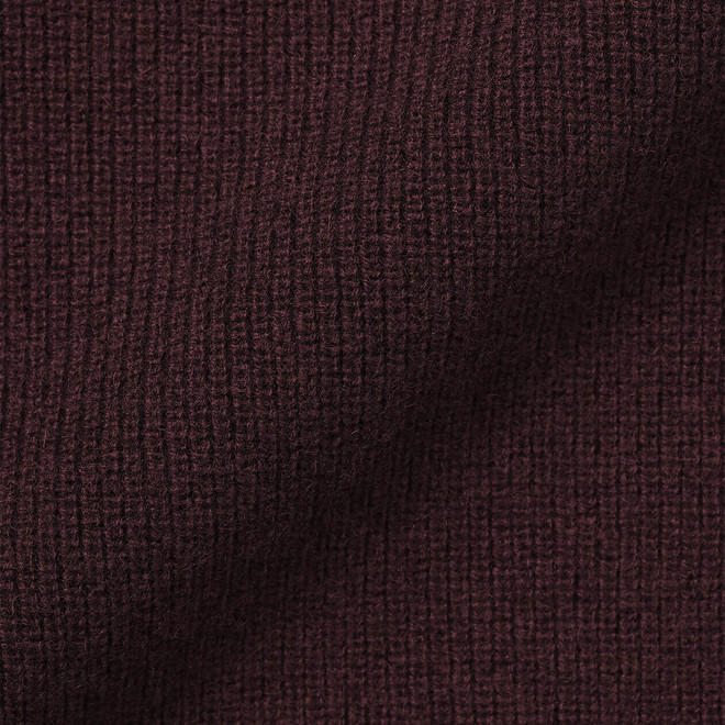 Damenpullover aus Yak-Garn mit Rundhalsausschnitt