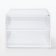 Acrylbox mit zwei Schubladen, S, mit Deckel