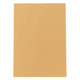 Notizbuch aus Recyclingpapier, beige, blanko, 195x137mm