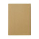 Notizbuch aus Recyclingpapier beige, blanko, 148x104mm.