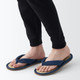 Igusa‐Flip‐Flops für Zuhause aus Leinen